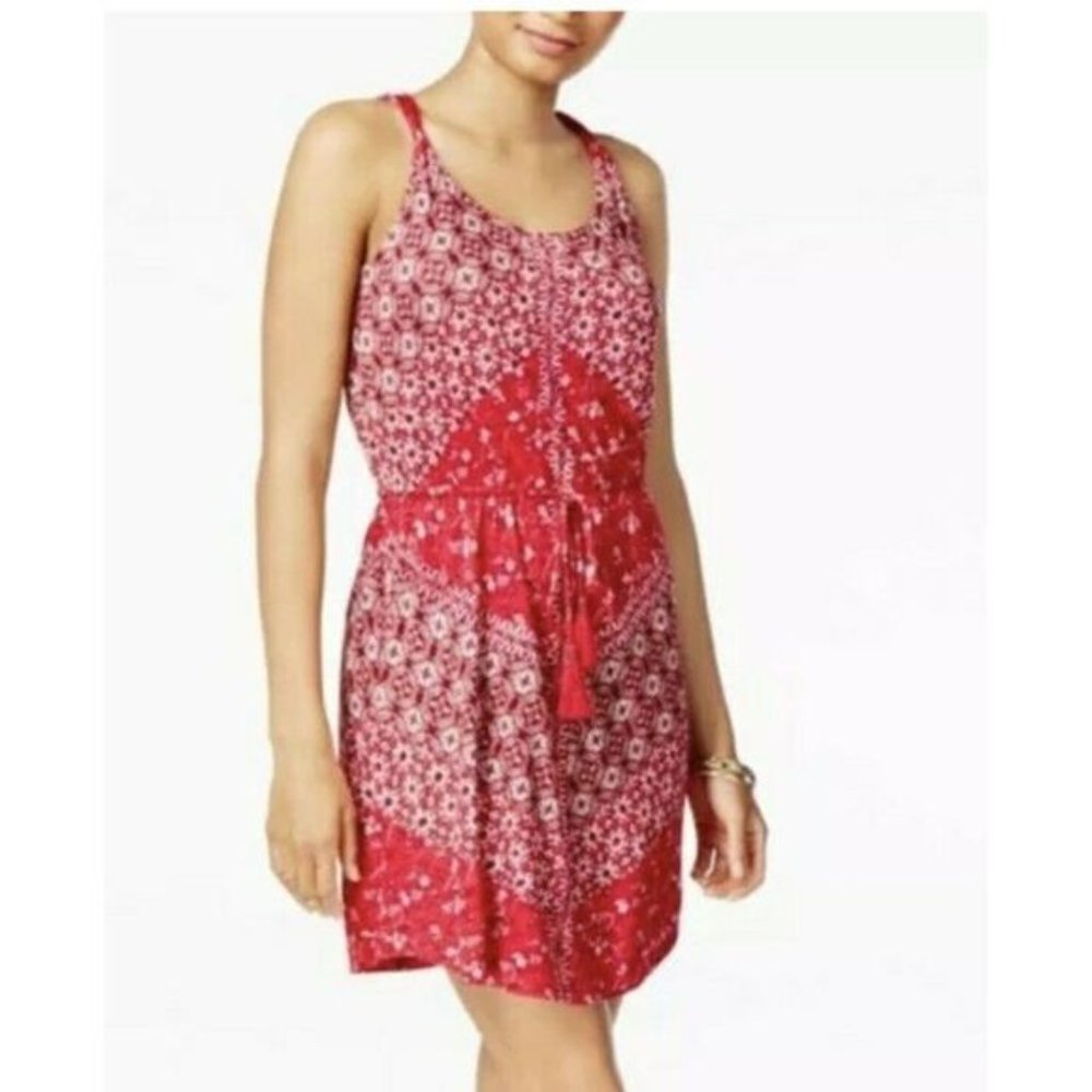 LUCKY BRAND Nora Sleeveless Boho Dress Sz Small